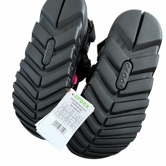 CROCS x Post Malone Black with Pink Interior - Picture 2 of 2